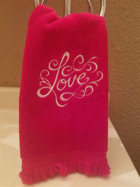 Check out our valentines day bathroom fingertip towels selection for the very best in unique or custom, handmade pieces from our bath towels shops.